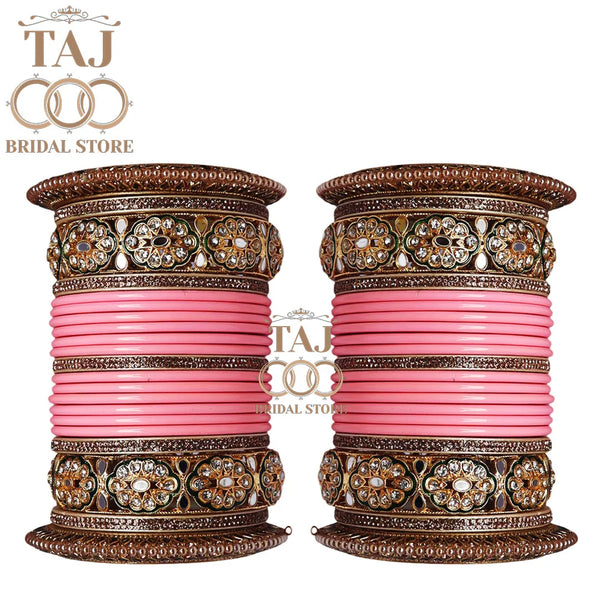 Traditional Charm: High-Quality Lac Chura for Elegant Weddings