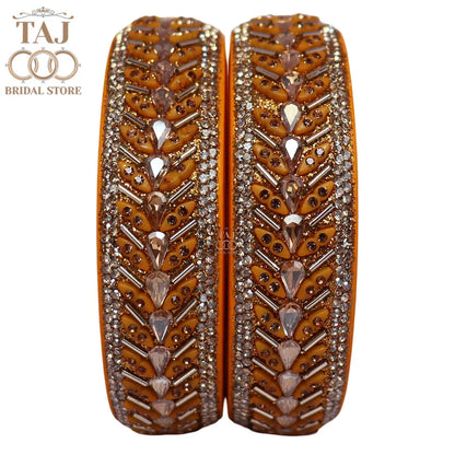 Jaipuri Fancy Lac Kada Bangles in Latest Kundan Design