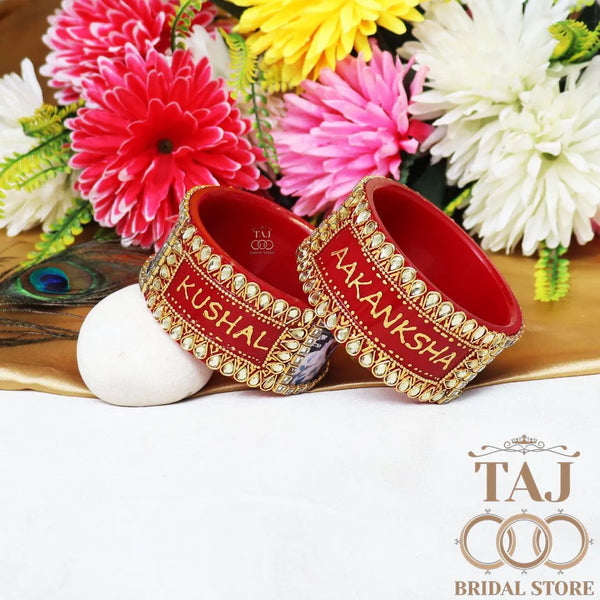 Customized Eternal Bond Photo & Name Bangles