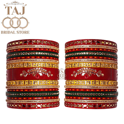 Lakh Bangles Set New Design For Wedding