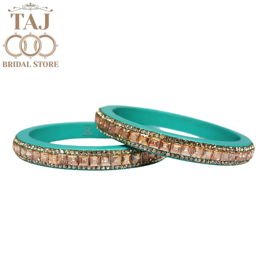 Rajasthani Kundan Lac Kada Bangles with Best Kundan Design