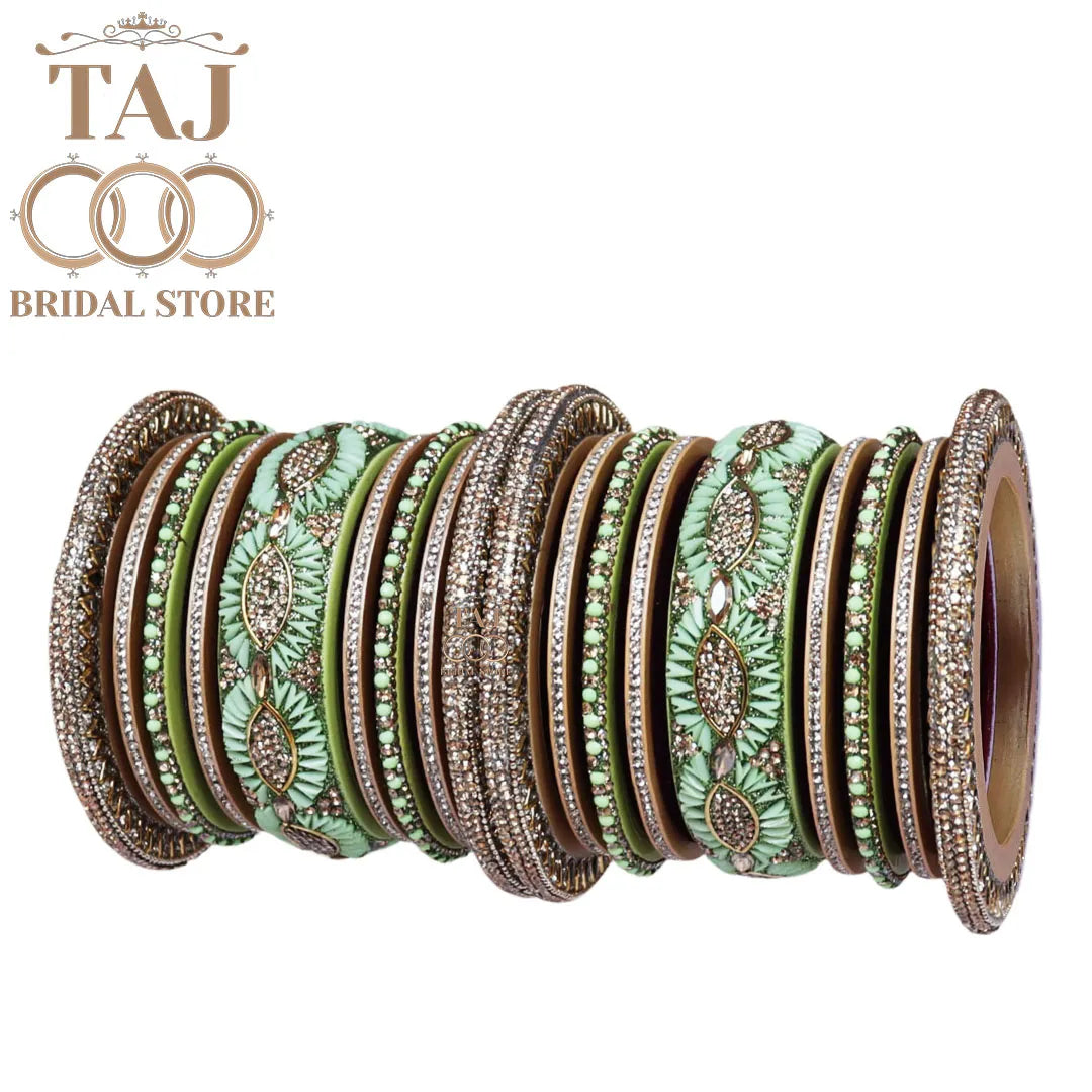 Wedding Chura Lac Bangles for Bride