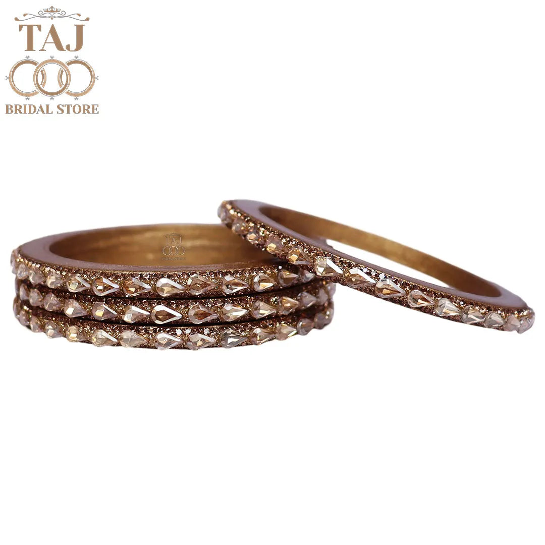 Pure Lac Bangles For Women With Best Kundan Design