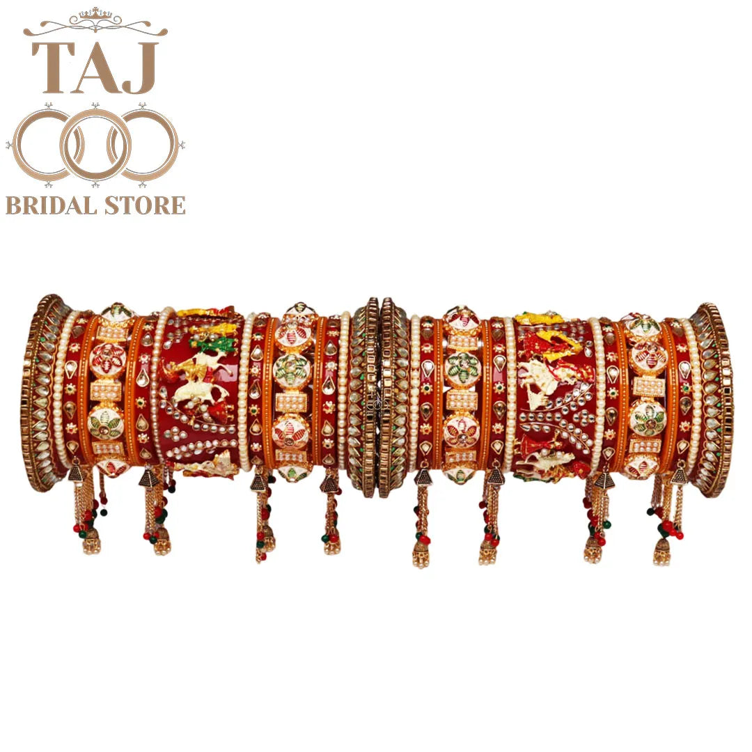 Wedding Bangles Set in Latest Doli Barat Design