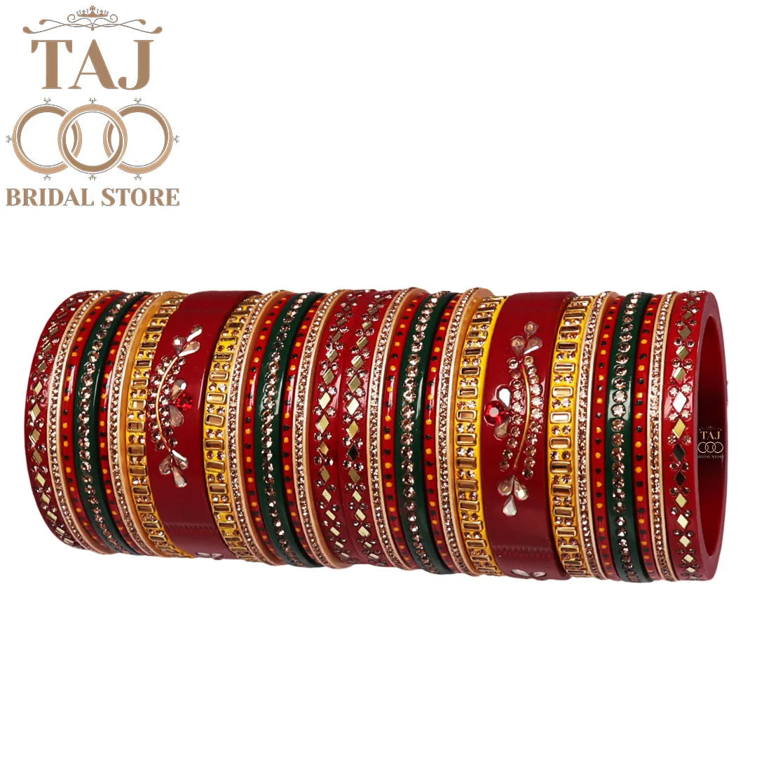 Lakh Bangles Set New Design For Wedding