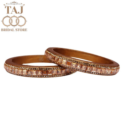 Rajasthani Kundan Lac Kada Bangles with Best Kundan Design