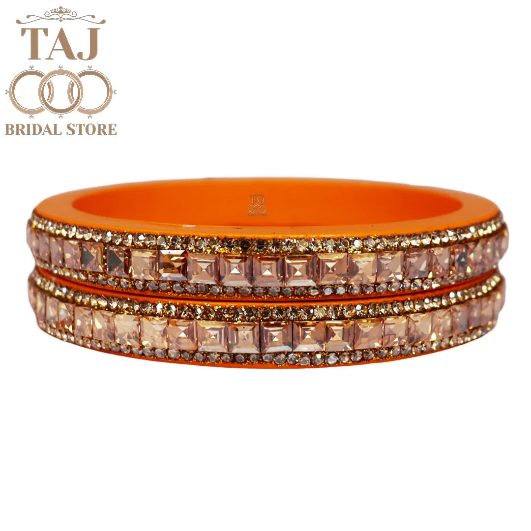 Rajasthani Kundan Lac Kada Bangles with Best Kundan Design