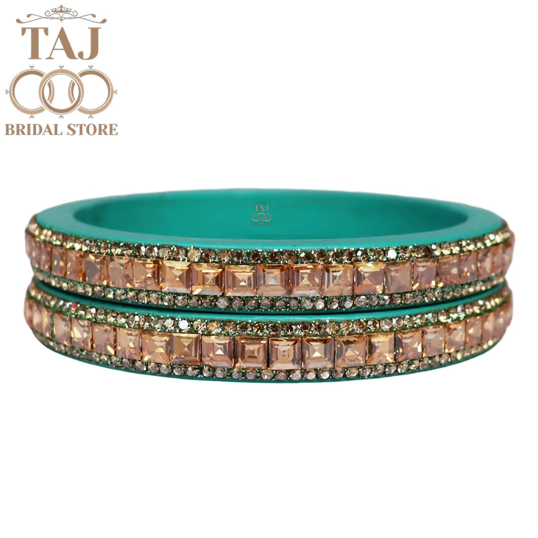 Rajasthani Kundan Lac Kada Bangles with Best Kundan Design