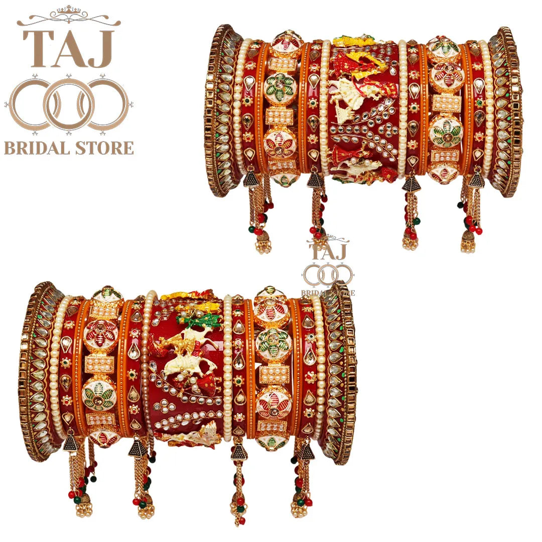 Wedding Bangles Set in Latest Doli Barat Design