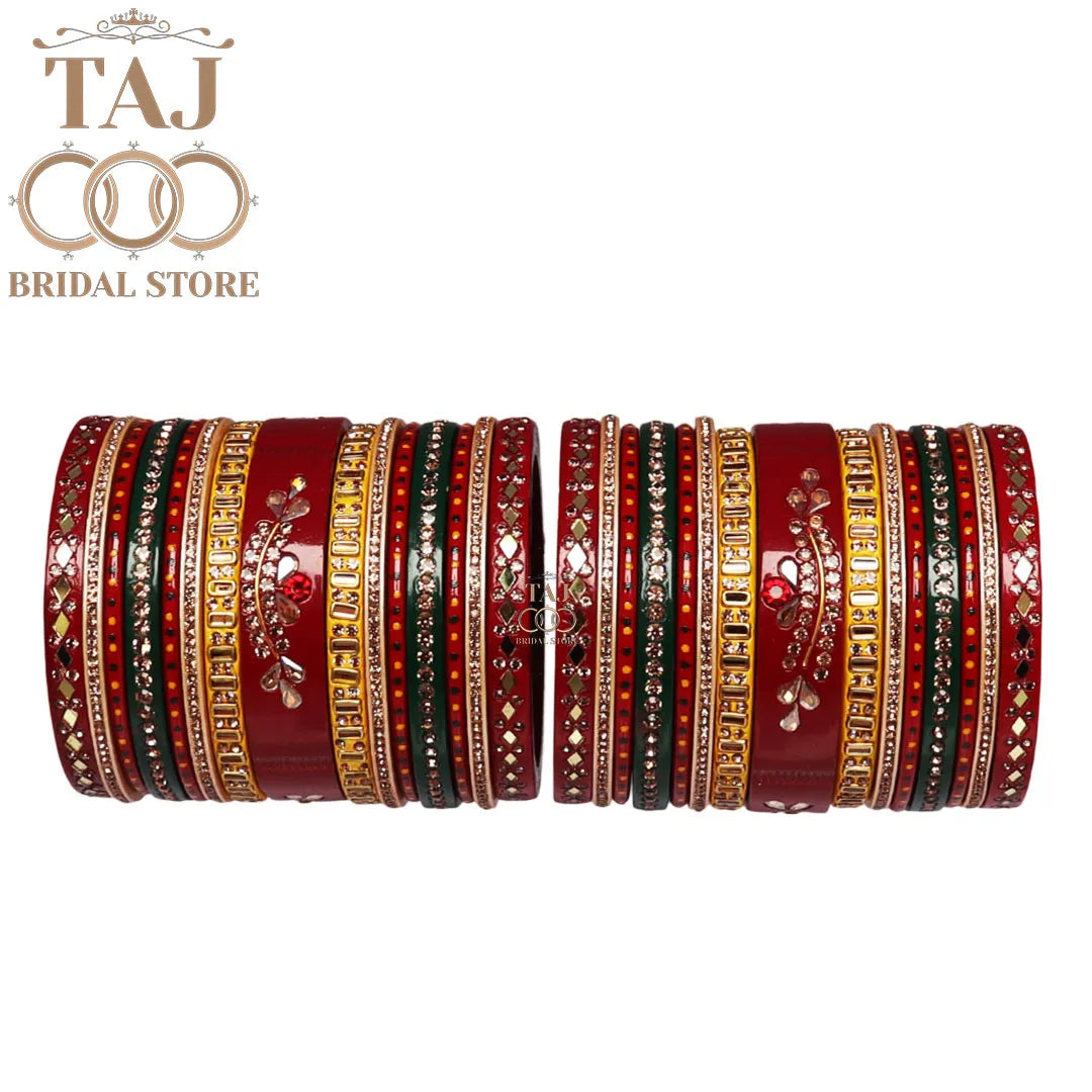 Lakh Bangles Set New Design For Wedding