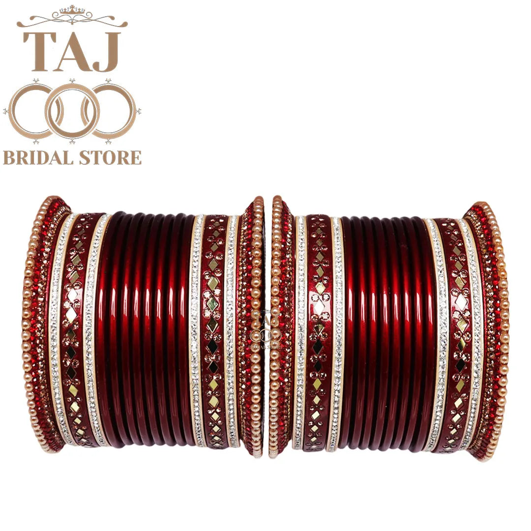 Bridal Chura Lac Bangle Set for Bride