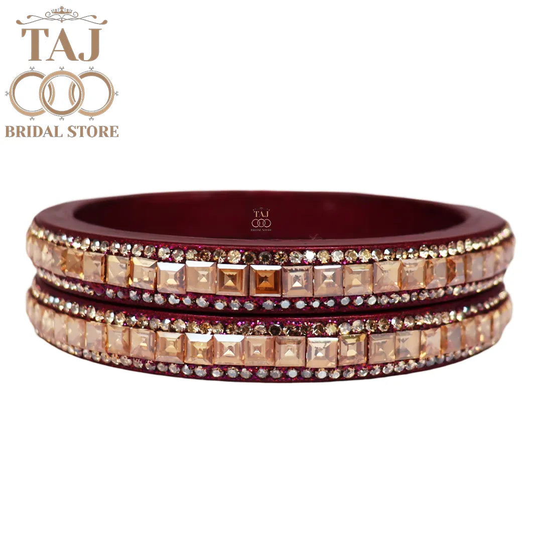 Rajasthani Kundan Lac Kada Bangles with Best Kundan Design