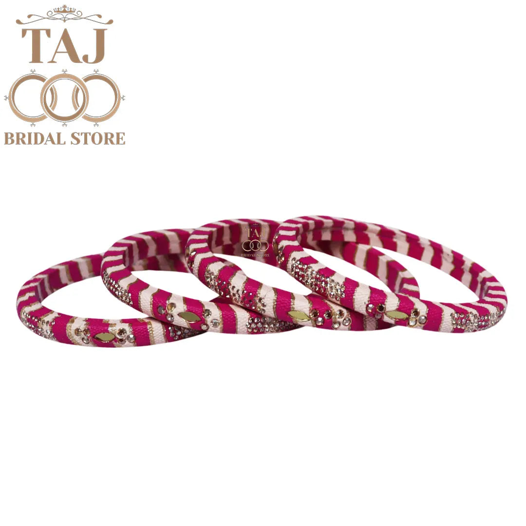 Traditional Indian bangles with a modern twist (Set of 2)