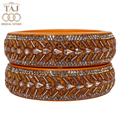 Jaipuri Fancy Lac Kada Bangles in Latest Kundan Design