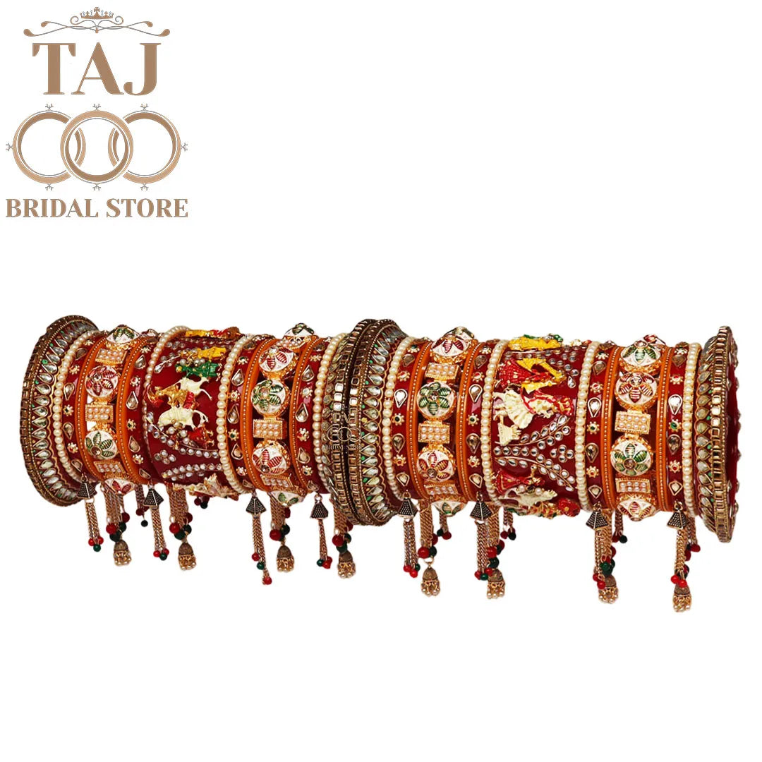 Wedding Bangles Set in Latest Doli Barat Design