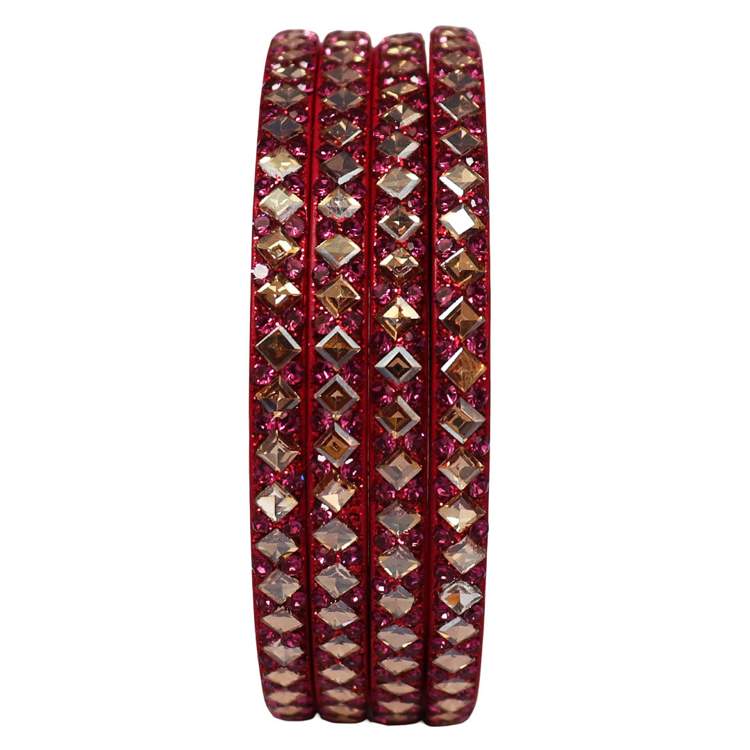Handmade Lac Bangles For Women With Latest Kundan Design