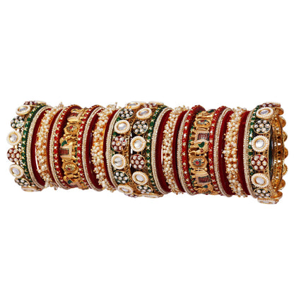 Premium Bridal Wedding Bangles Set for Women's