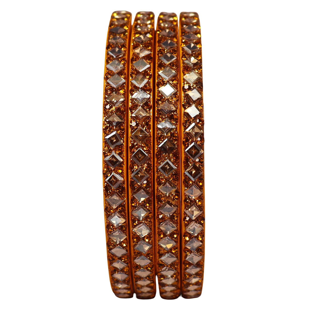 Handmade Lac Bangles For Women With Latest Kundan Design