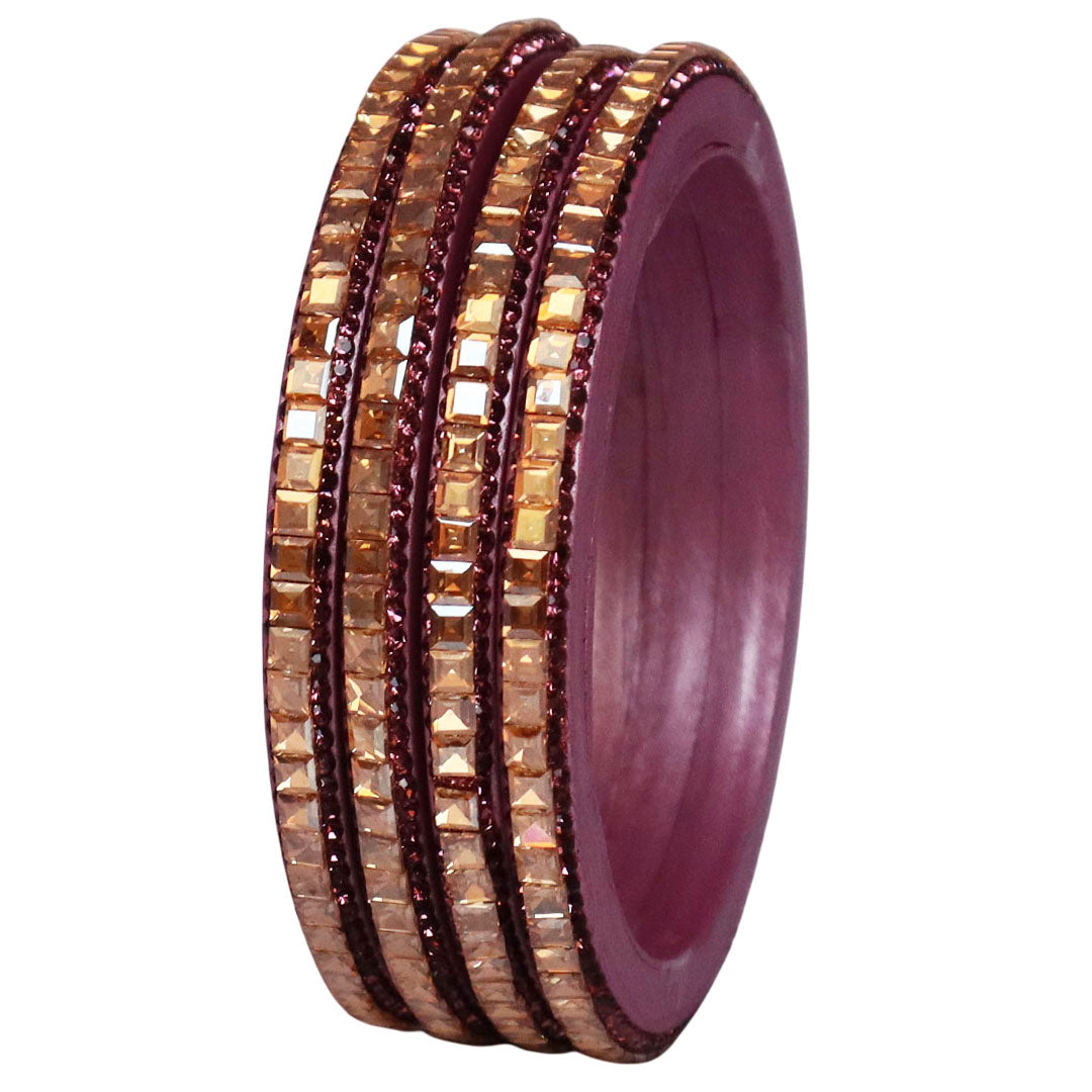 Handcrafted Lac Bangles – Rajasthani Kundan Design for Weddings