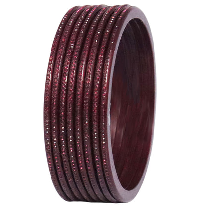 Traditional Rajasthani Lac Bangles with Fine Rhinestones Design