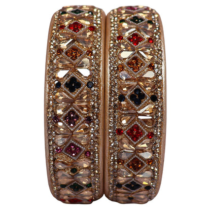 Jaipuri Designer Lac Kada Bangles For Women With Latest Kundan Design