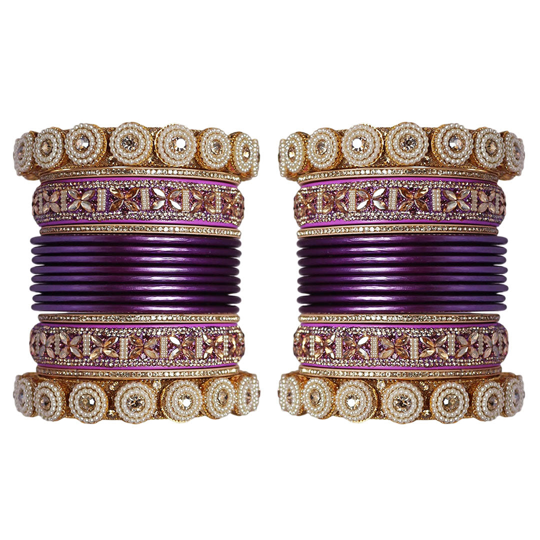 Rajasthani Kundan Lac Bangles for Bride and Wedding Wear