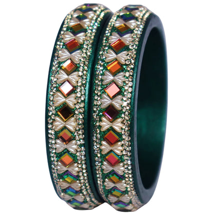 Premium Handmade Lac Kada Bangles for Women – Traditional Indian Jewellery by TAJ BRIDAL STORE