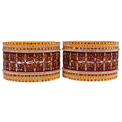 Wedding Kundan Bangles for Women