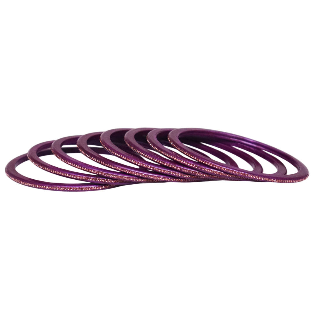 Traditional Rajasthani Lac Bangles with Fine Rhinestones Design