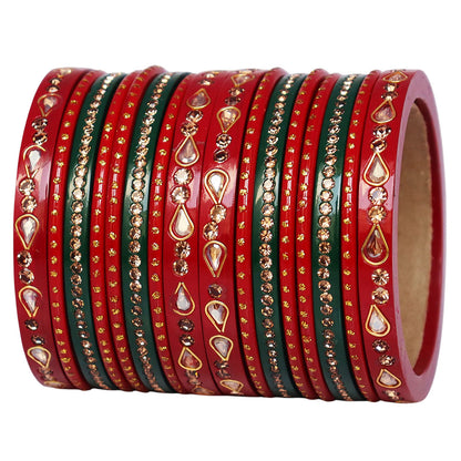 Traditional Handmade Lac Bangles for Diwali Celebrations