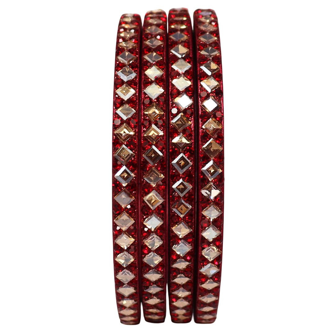 Handmade Lac Bangles For Women With Latest Kundan Design