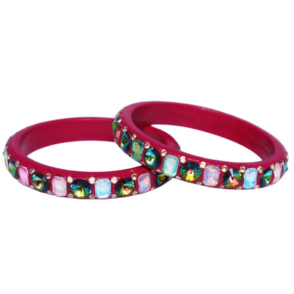 Designer Rajasthani Lac Bangles for Women | Handcrafted Antique Multicolor Bangles