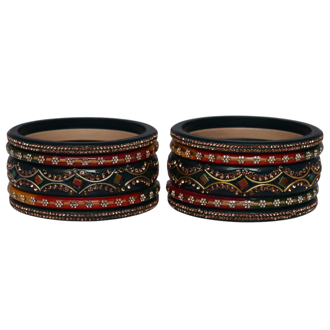 Handcrafted Lac Short Bangles for Marriage & Festival Functions