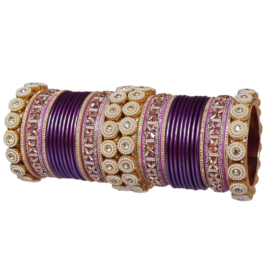 Rajasthani Kundan Lac Bangles for Bride and Wedding Wear