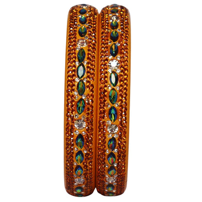 Women’s Lac Kada Jewelry in Latest Artifical Stones Design
