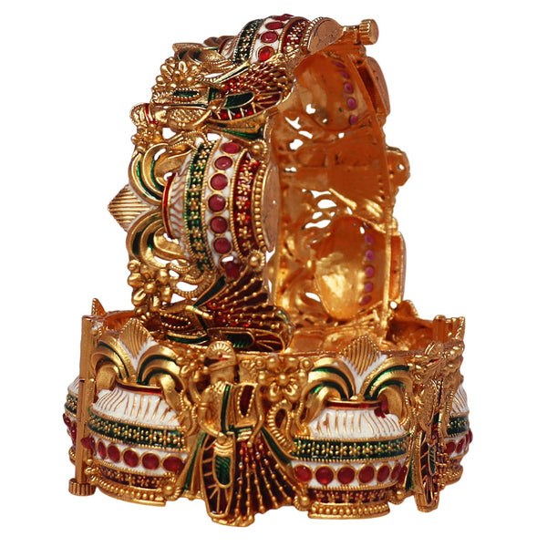 Stylish Metal Bracelet for Girls in Latest Dulha Dulhan Design