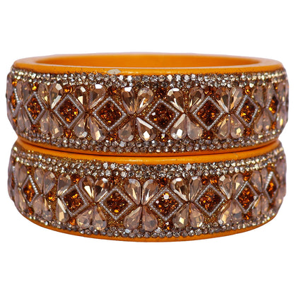 Jaipuri Designer Lac Kada Bangles For Women With Latest Kundan Design
