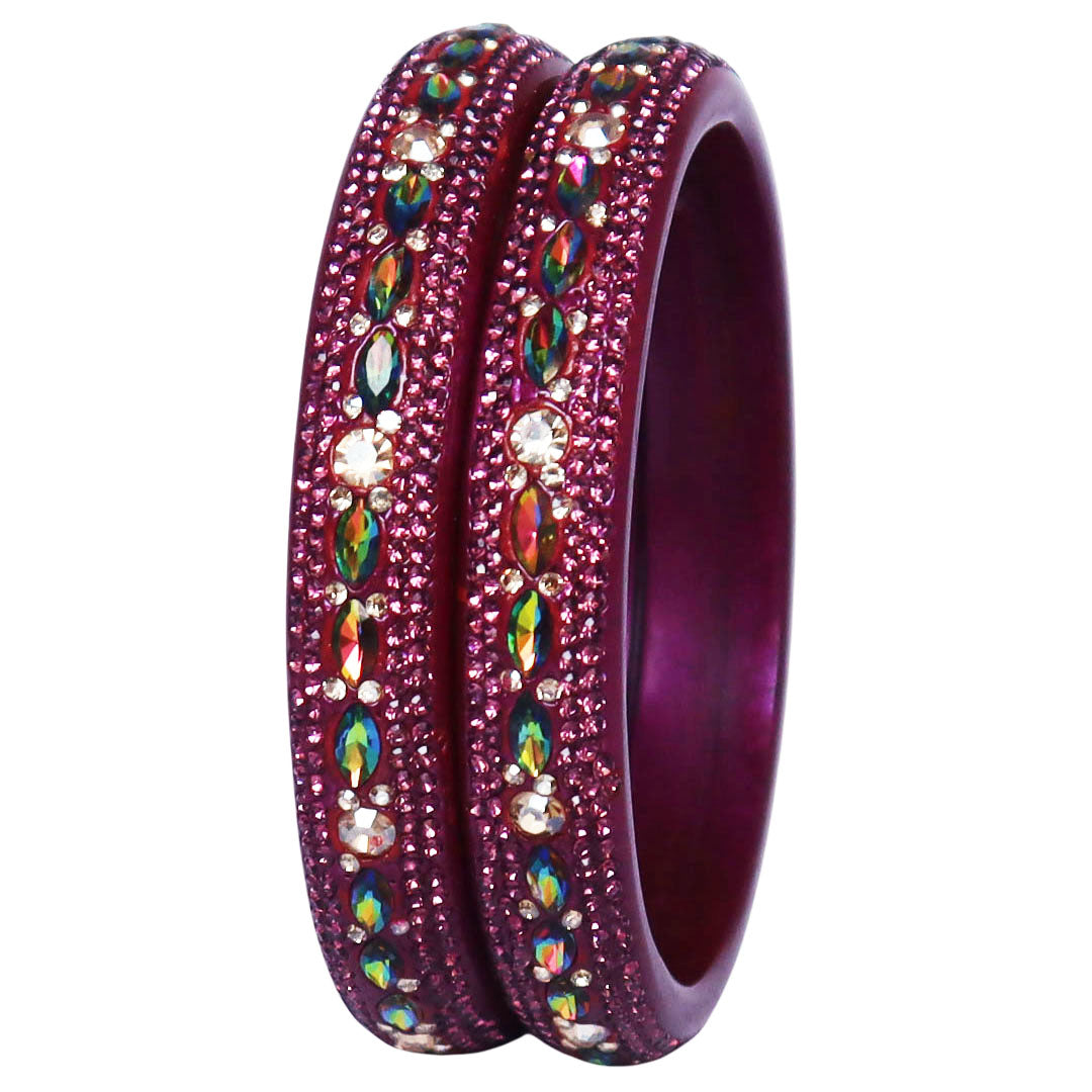 Women’s Lac Kada Jewelry in Latest Artifical Stones Design