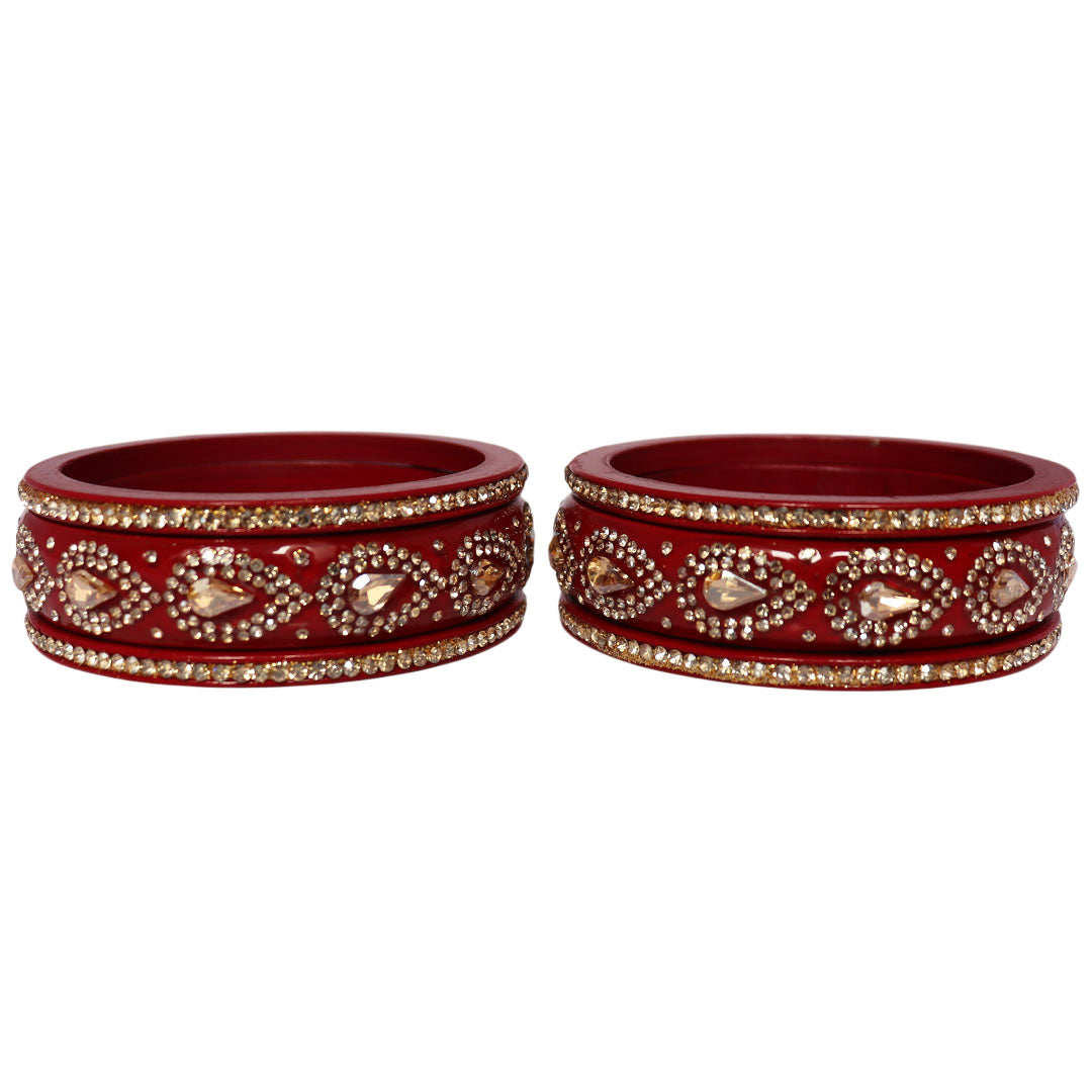 Raksha Bandhan Special Pure Lac Short Bangles Set For Sister