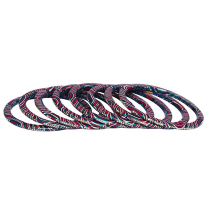 Authentic Handmade Jaipuri Leheriya Lac Bangles with Premium Rhinestone Detailing