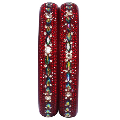 Women’s Lac Kada Jewelry in Latest Artifical Stones Design