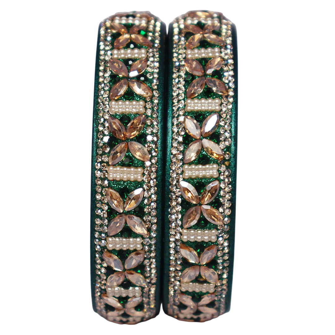 Jaipuri Lac Kada Handmade Kundan Kada Bangles