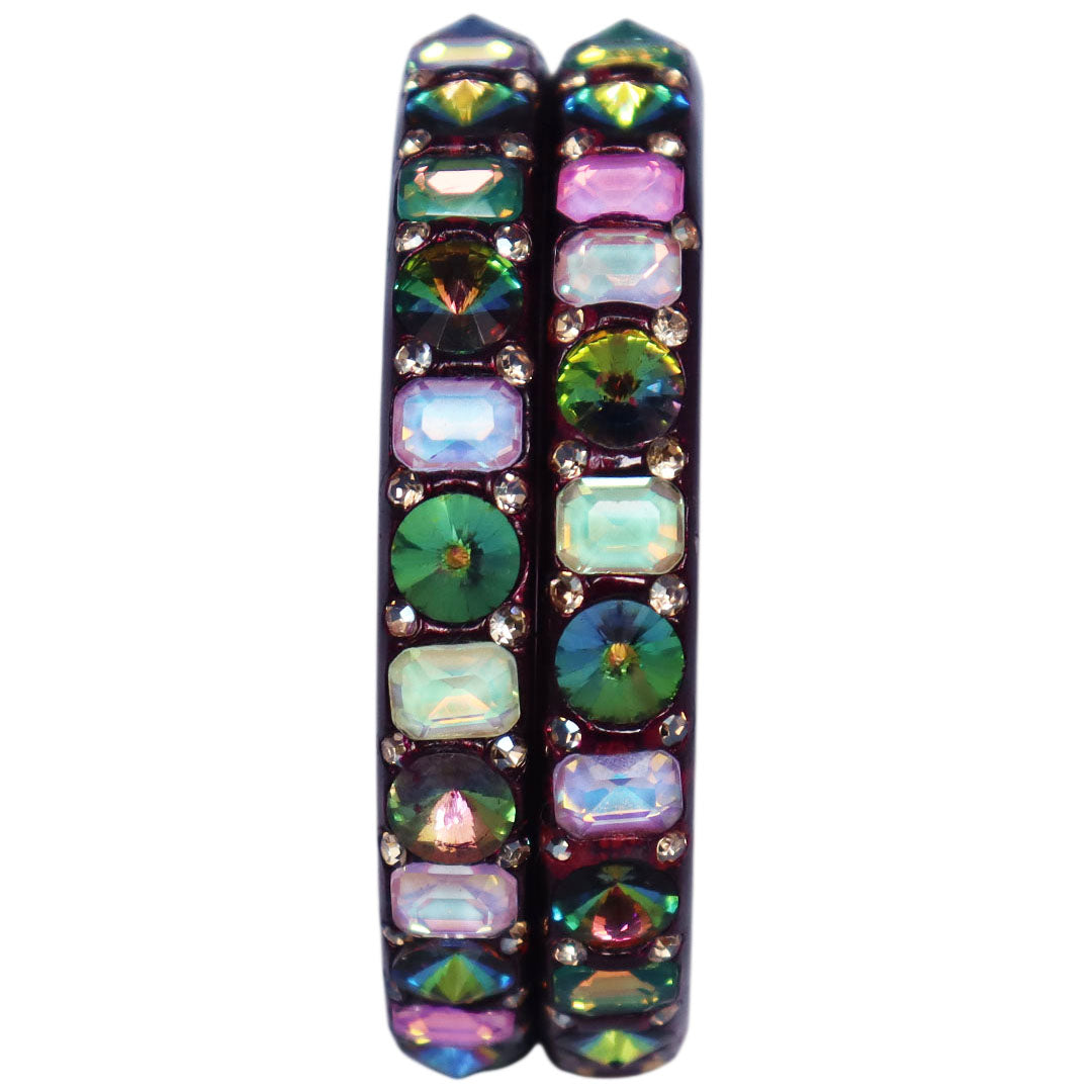 Premium Handmade Lac Bangles for Women | Traditional Antique Multicolor AD Stone Jewelry