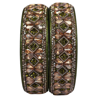 Jaipuri Designer Lac Kada Bangles For Women With Latest Kundan Design