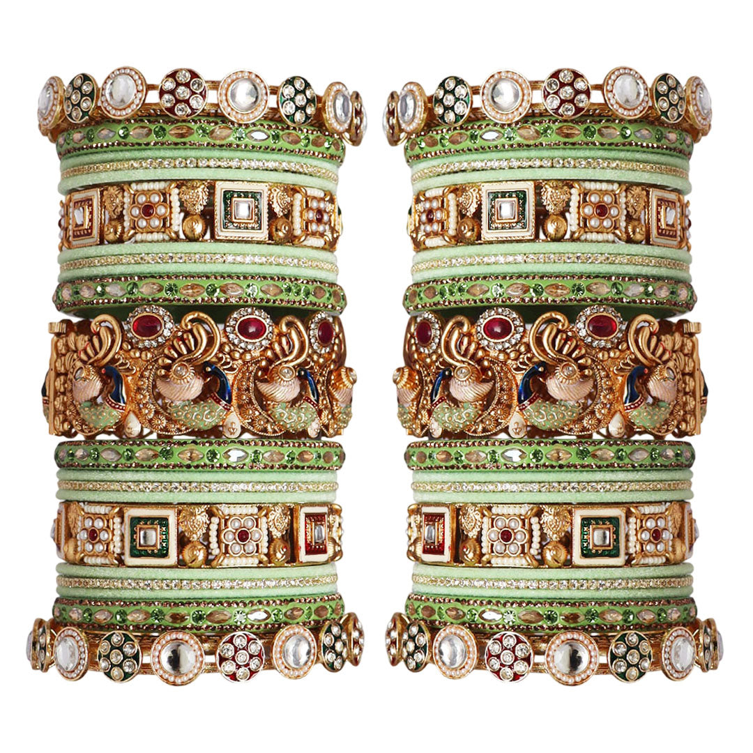 Rajasthani Bridal Chura Set for Wedding & Festival Wear