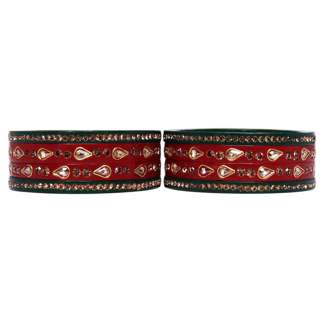 Rajasthani Traditional Lac Chura Set Gift for Bhabhi