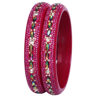 Women’s Lac Kada Jewelry in Latest Artifical Stones Design