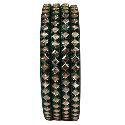 Handmade Lac Bangles For Women With Latest Kundan Design