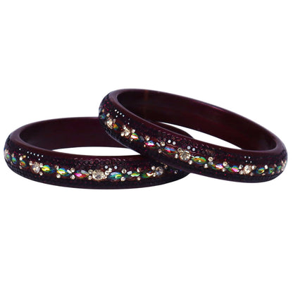 Women’s Lac Kada Jewelry in Latest Artifical Stones Design
