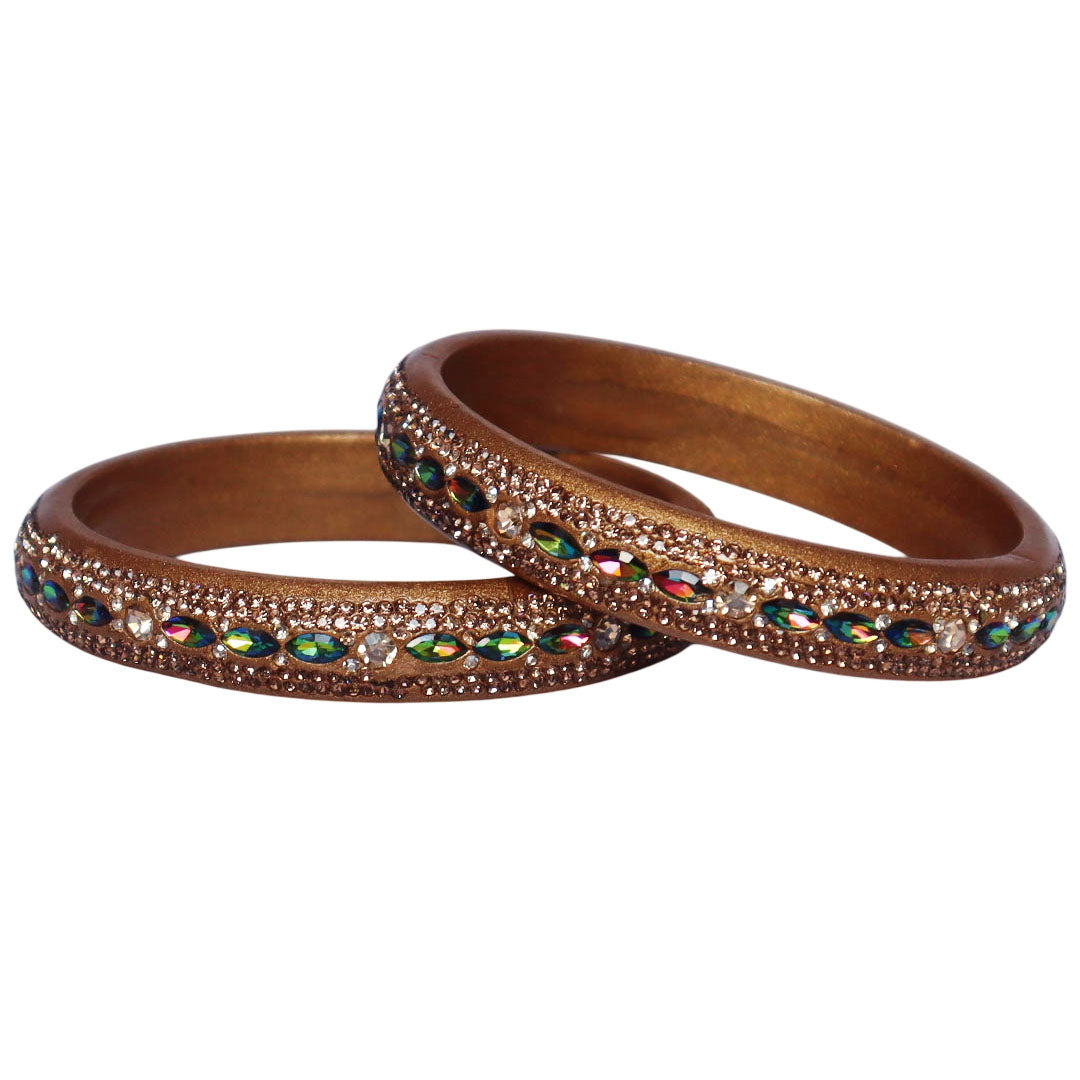 Women’s Lac Kada Jewelry in Latest Artifical Stones Design